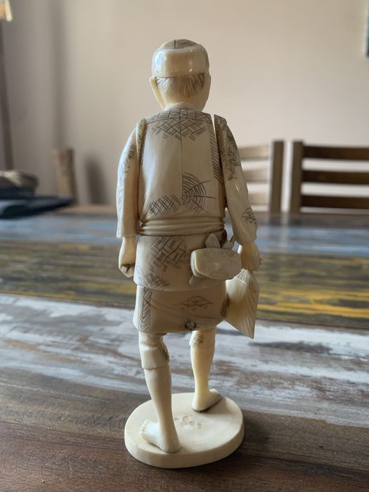 Окимоно Okimono японска фигура Мейджи период 19-ти век