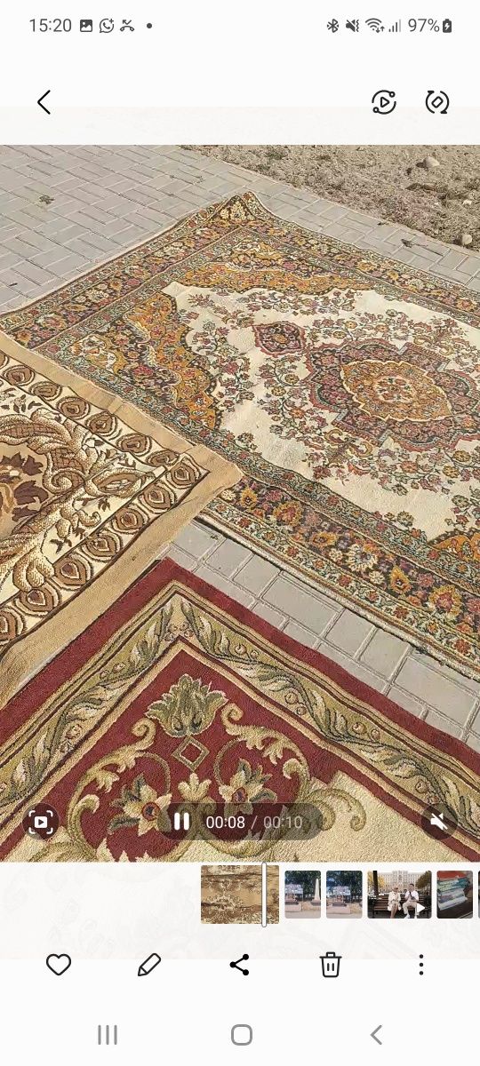 Продам ковры б.у село шамалган
