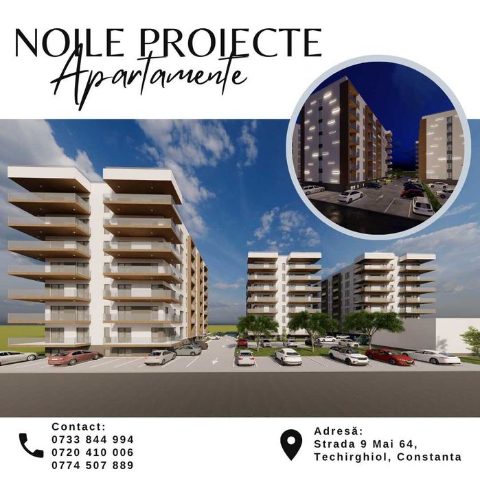 Studio de vânzare | Bloc nou | Techirghiol | Aproape de lac și mare