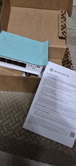 Wi Fi роутер новый Mikrotik