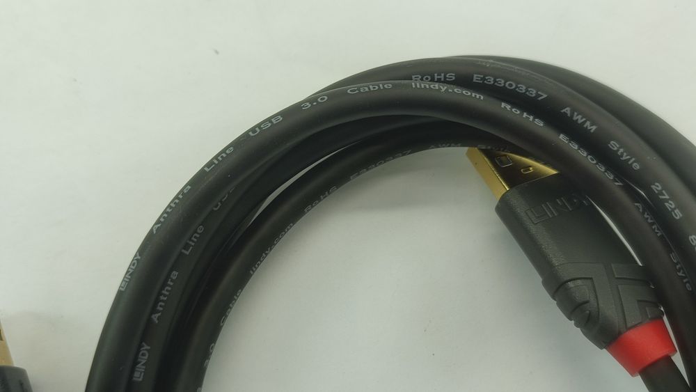 Cablu 2M USB USB profesional capete aurite