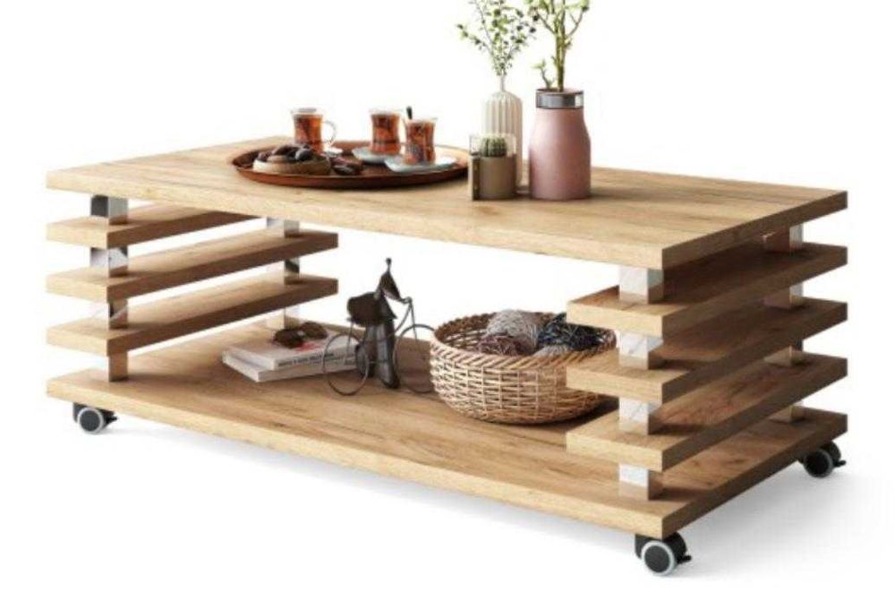 masuta de cafea culoare natur