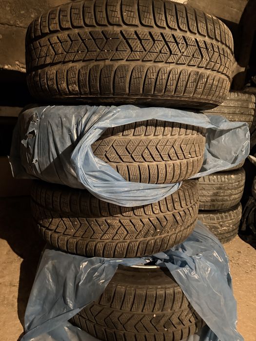 Jante originale bmw anvelope iarna pirelli iarna 225 55 17