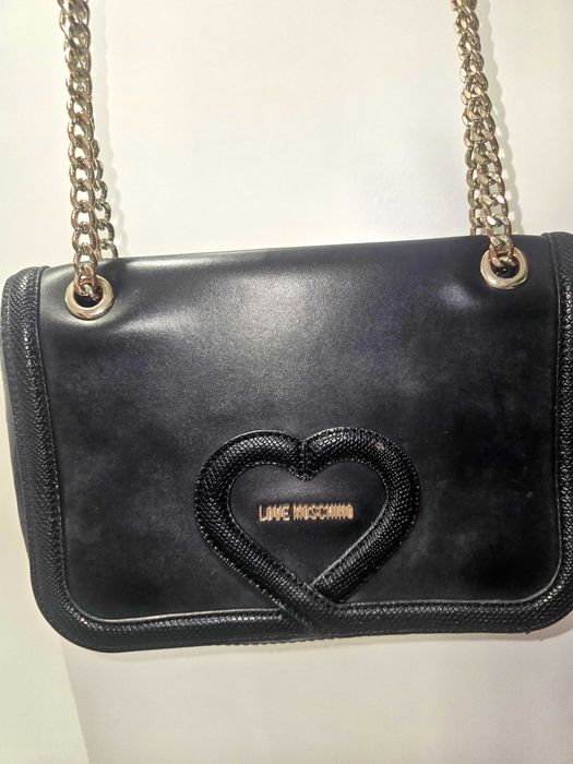 Чанта Moschino кожа