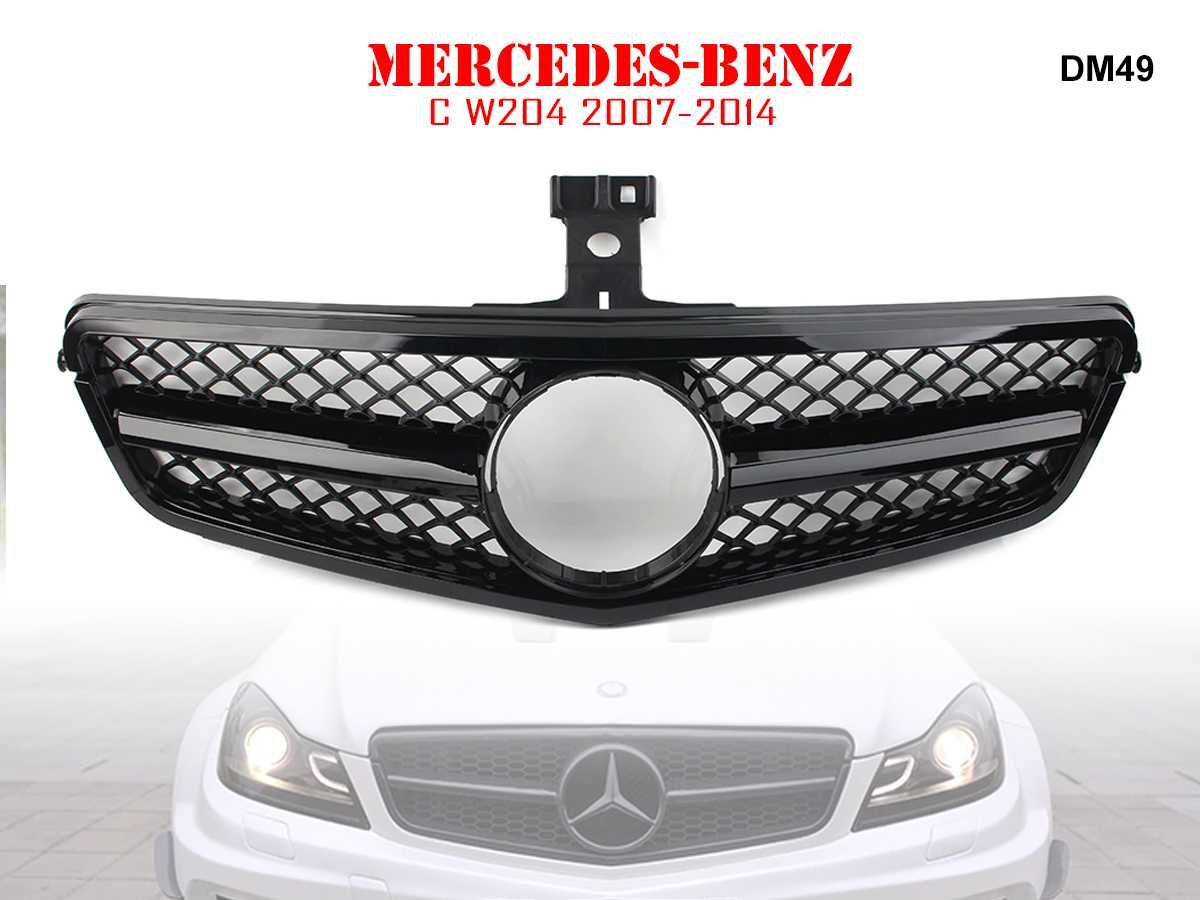 Предна Решетка AMG Mercedes C W204 Мерцедес Ц В204 08-14 г АМГ