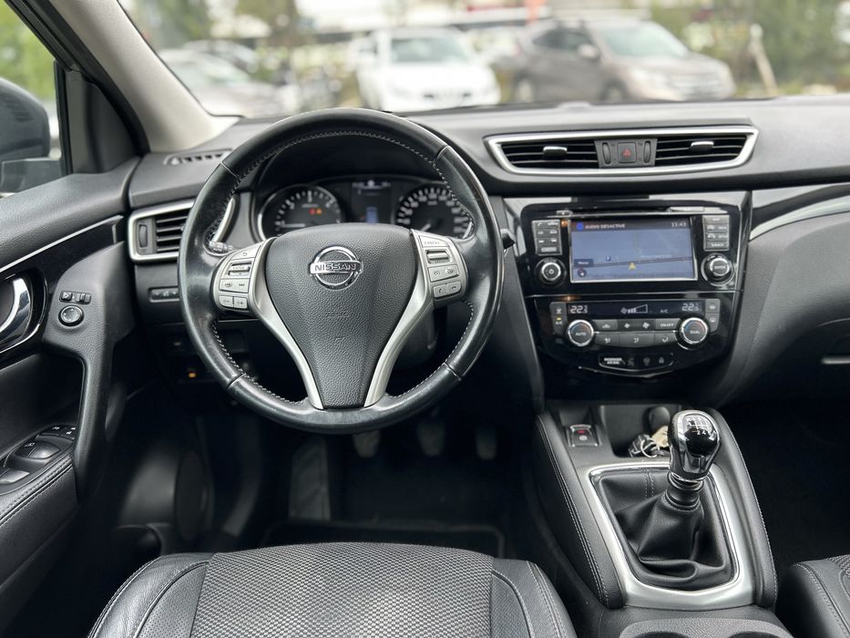 Nissan Qashqai Tekna 1.6dci euro 6, full led, dezghetare parbriz, rate