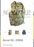 Rucsac 90L plus pui