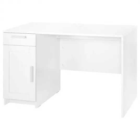 Birou IKEA BRIMNES alb 120x65 cm