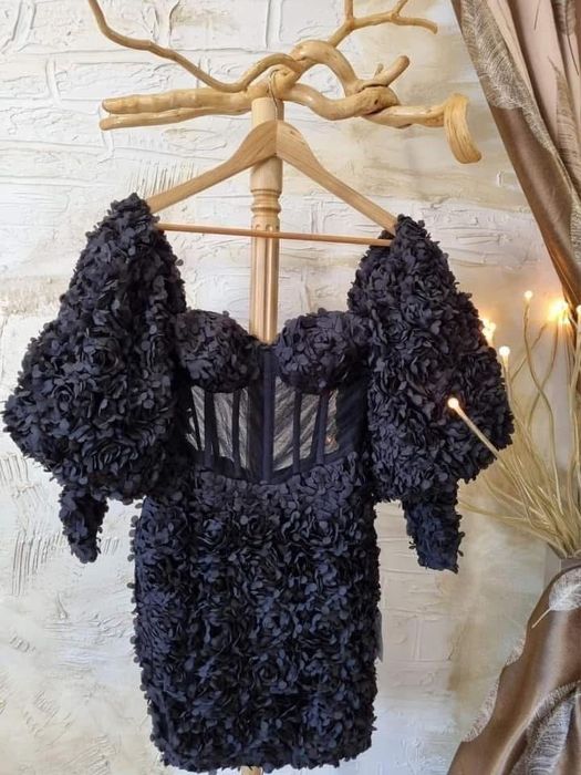 ASOS LUXE 3D рокля