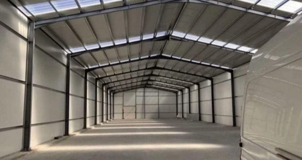 Vând hala metalica 12x50
