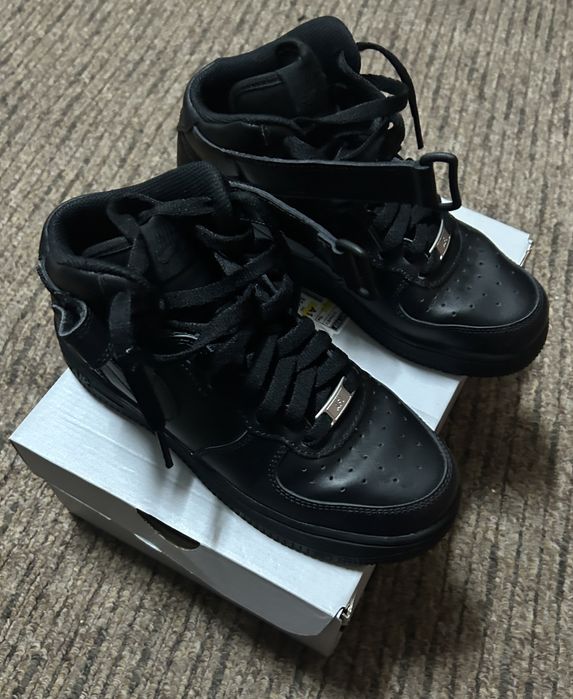 AIR FORCE 1 MID '07 - Sneakers high - black