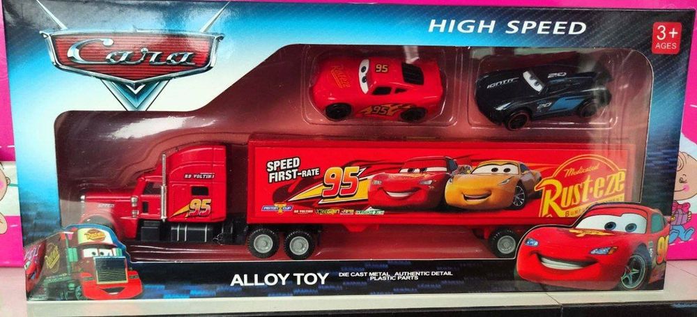 Набор машинок Маквин 3 шт