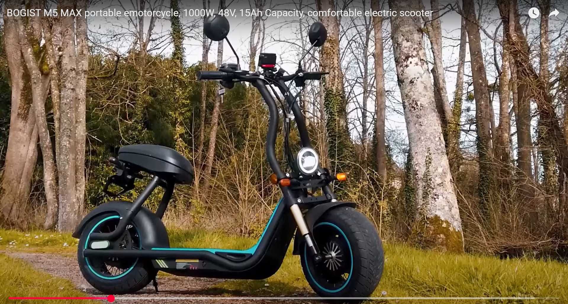 Електрически скутер/харли BOGIST M5 MAX 1000W 13AH