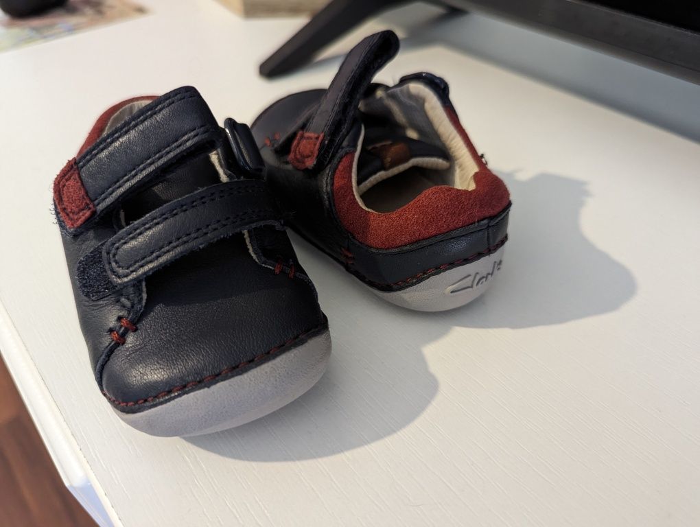 Papuci primii pași Clarks, mărimea 19