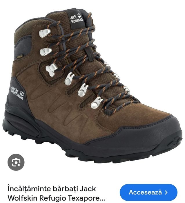 Ghete barbati drumetie Jack Wolfskin Refigio Texapore 42.5