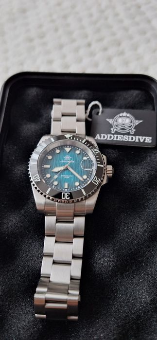 Nou! Ceas automatic, cu Seiko NH35A.