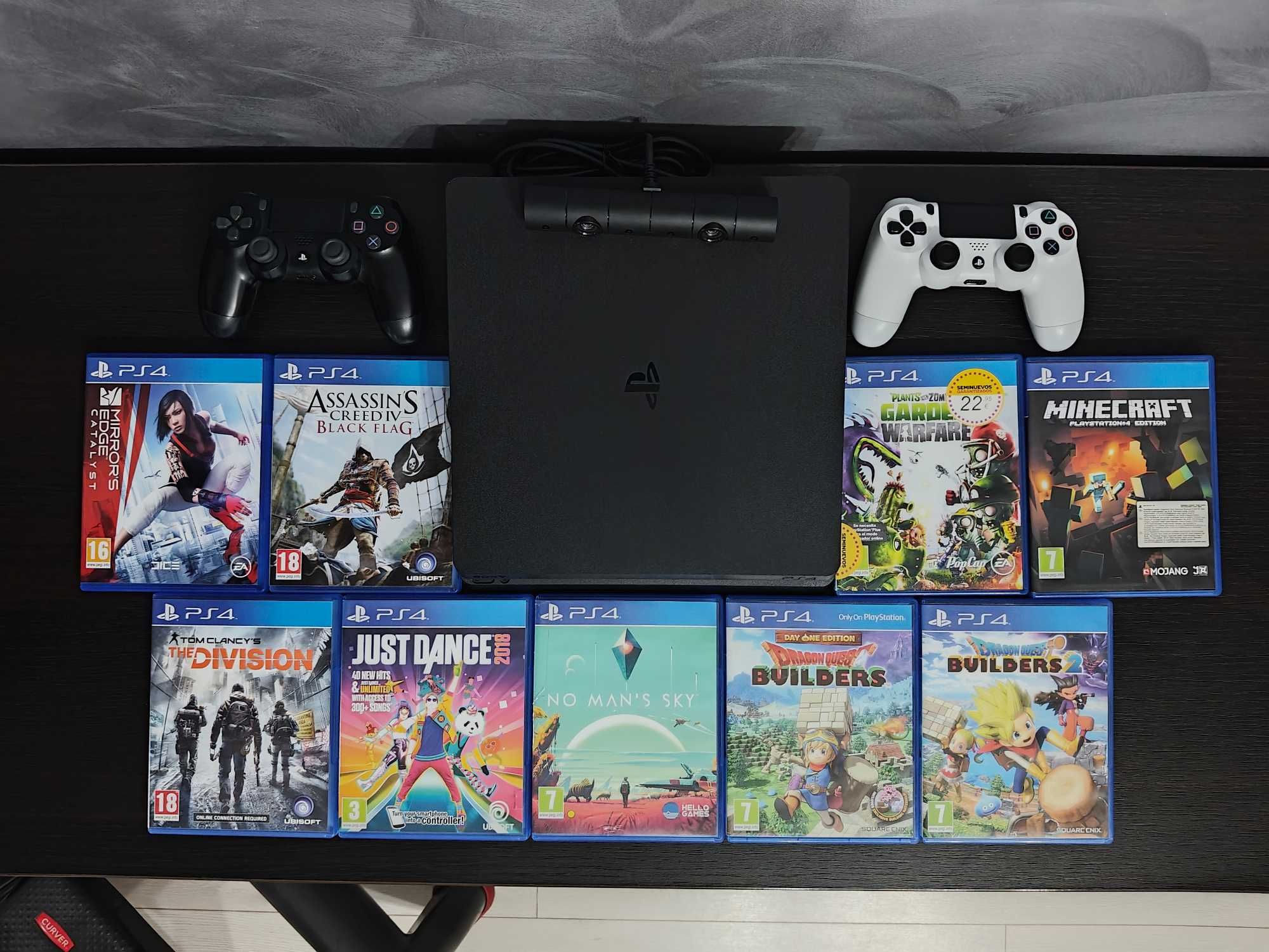PlayStation 4 + VR + 2 Controllere + 9 Jocuri