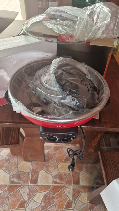 Hot pot cu placa de gratar Klarstein