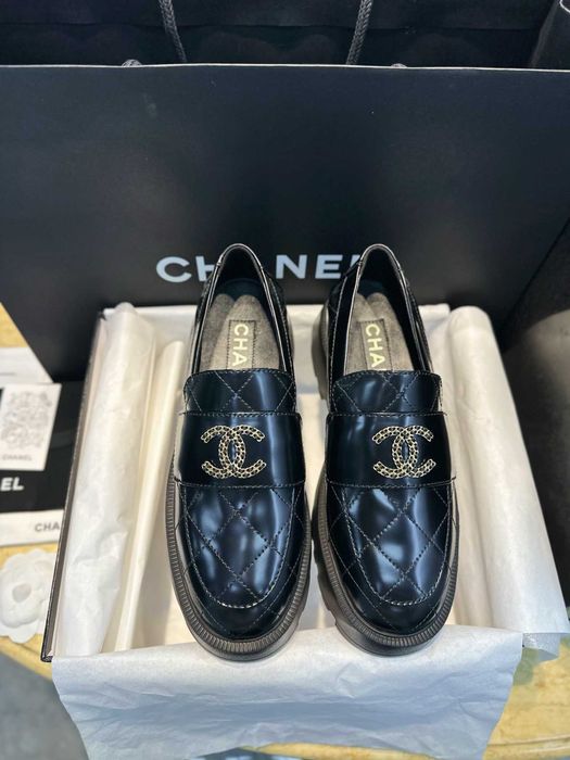 Mocasini Chanel 100% piele naturala premium prezentare completa