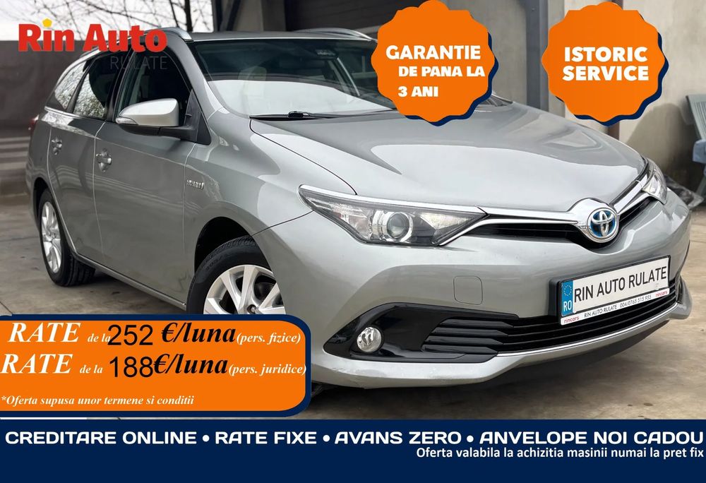 Toyota Auris 1,8 Benzina + Electric ~ Hybrid ~ Posibilitate vanzare si in RATE ~