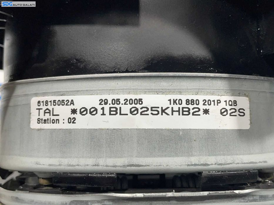 Airbag de pe Volan Volkswagen Passat B6 2005 - 2010 2004 - 2008 Cod 1K0880201P [L4177]