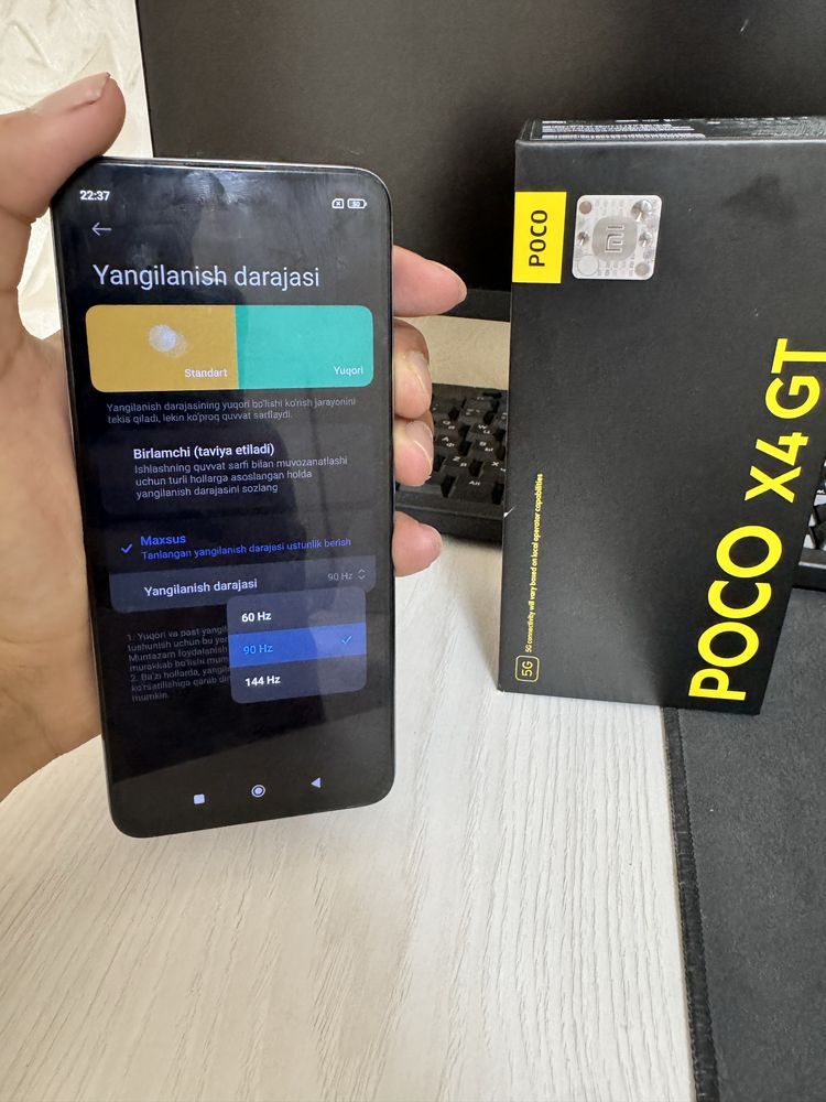 Poco x4 gt 8/256gb