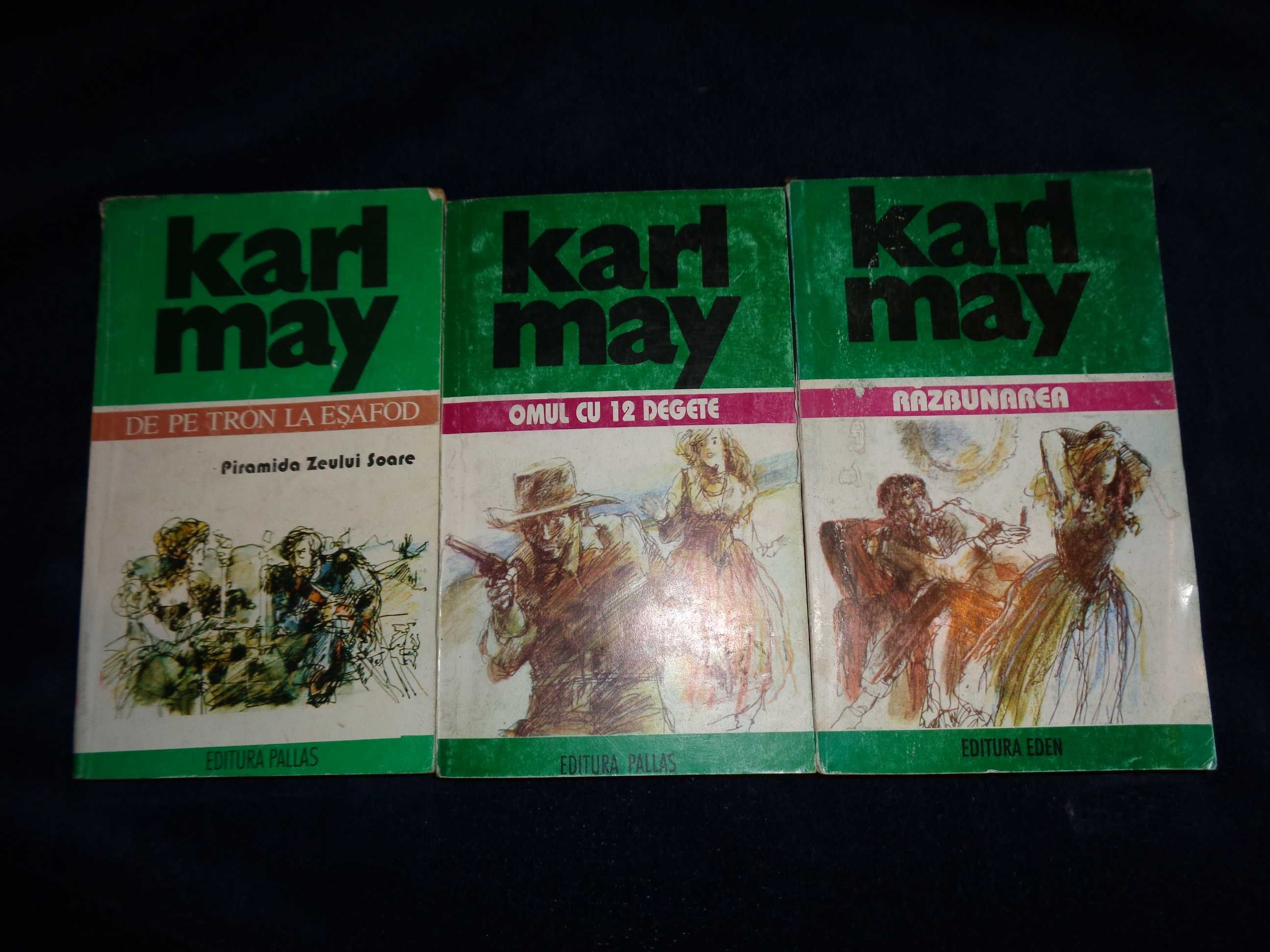 Karl May - Opere 15 volume - a se vedea descriere ,poze