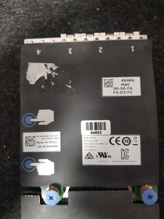 Placa de retea 10GB Quad Port SFP+ server DELL RNDC 4X4RK