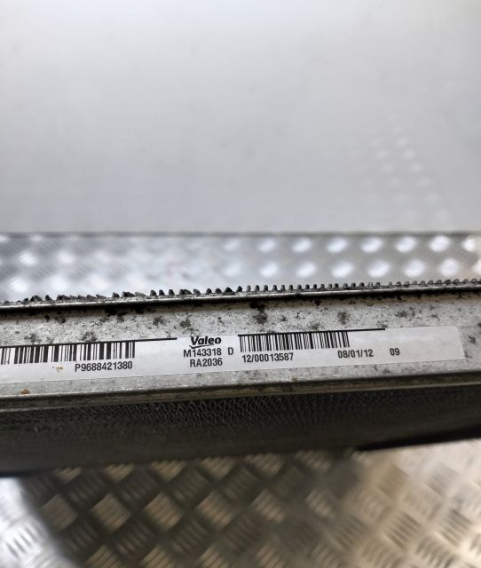 Radiator racire 1.6 hdi P9688421380 Peugeot 508 prima generatie