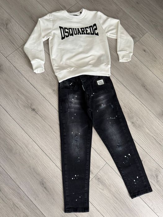 Blugi si bluza Dsquared2 Copii