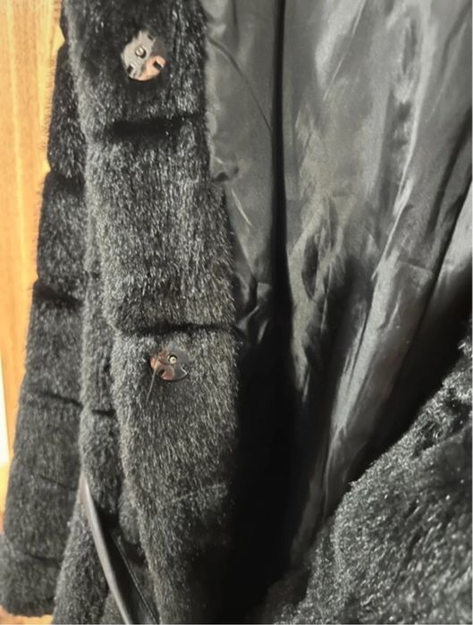 Palton din blana artificiala, Mohito, marimea 34