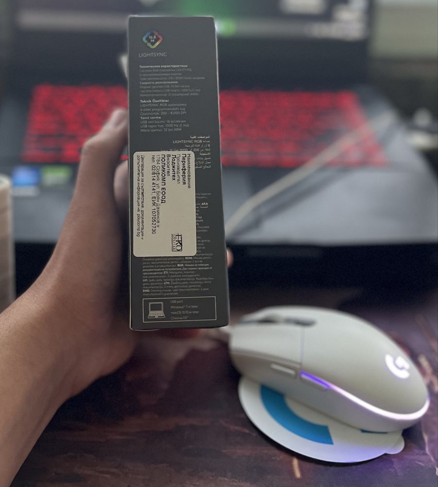 Мишка Logitech G102