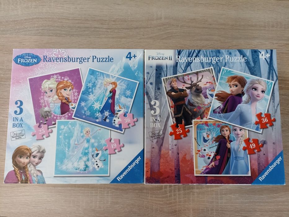 Детски пъзели Ravensburger/Trefl 3+/4+ 25, 36, 49  Frozen, Paw patrow