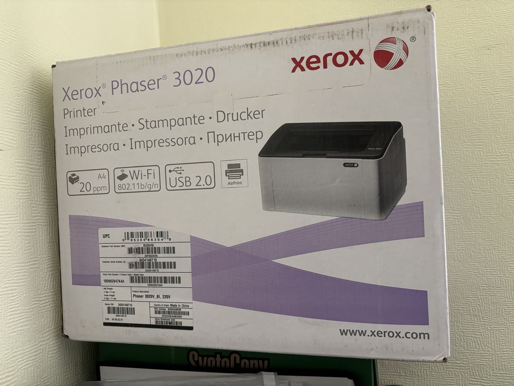 Принтер Xerox Phaser 3020