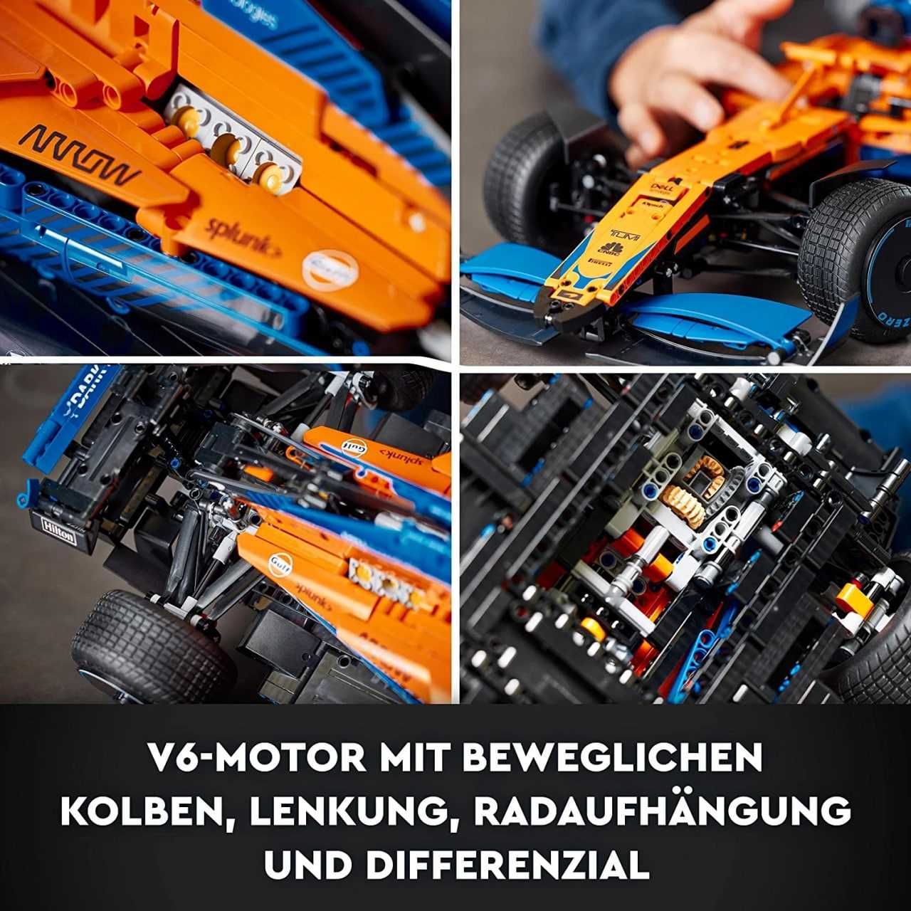 Конструктор LEGO 42141 Technic McLaren Formula 1 Racing Car! Новый !