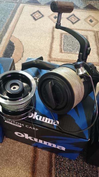 Lansete Hakuii și mulinete Okuma