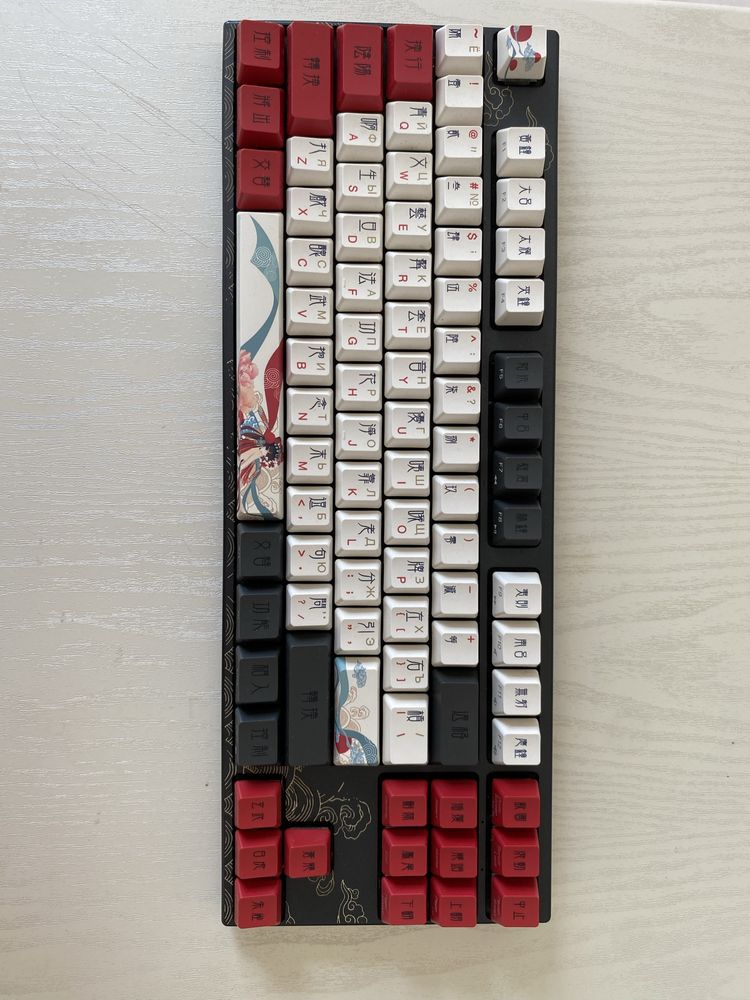 Механическая клавиатура Varmilo VEM87 O / EC Sakura Switch / TKL
