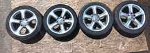 Set jante 17'' Audi A4 A5 B8 8T 7,5Jx17H2 ET28 5x112 si anvelope