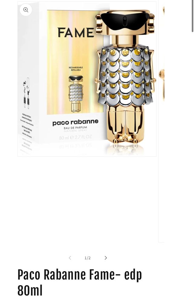 Vand parfum Paco Rabanne Fame- edp 80ml