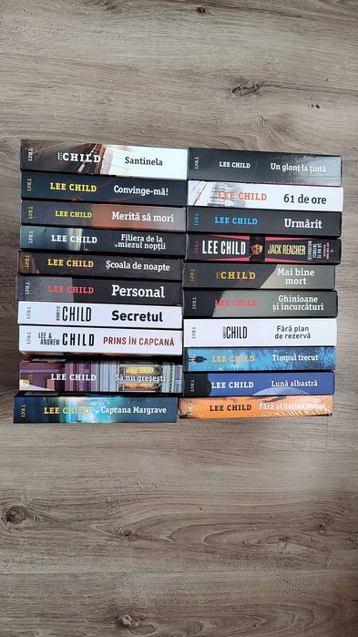 Lee Child - 21 romane thriller