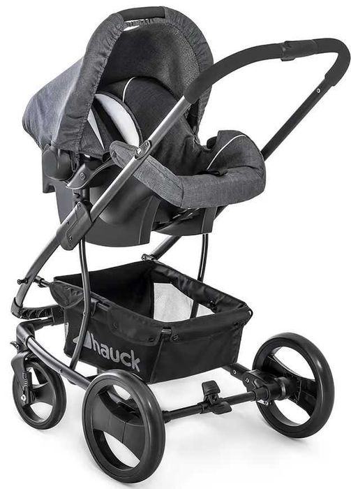 Комбинирана количка 3 в 1 - Hauck Pacific 4 Shop N drive, Melange