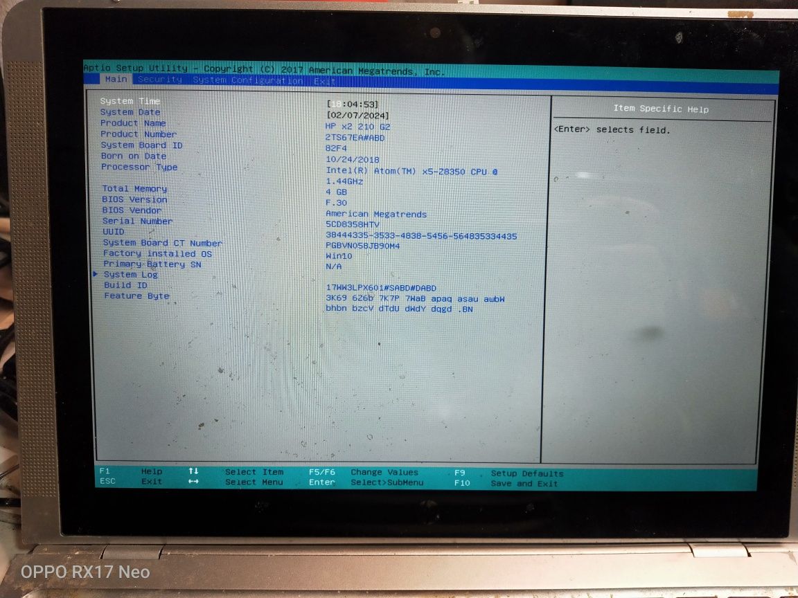 HP X2 mini laptop, tableta detașabilă