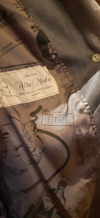 Haina de dama din piele