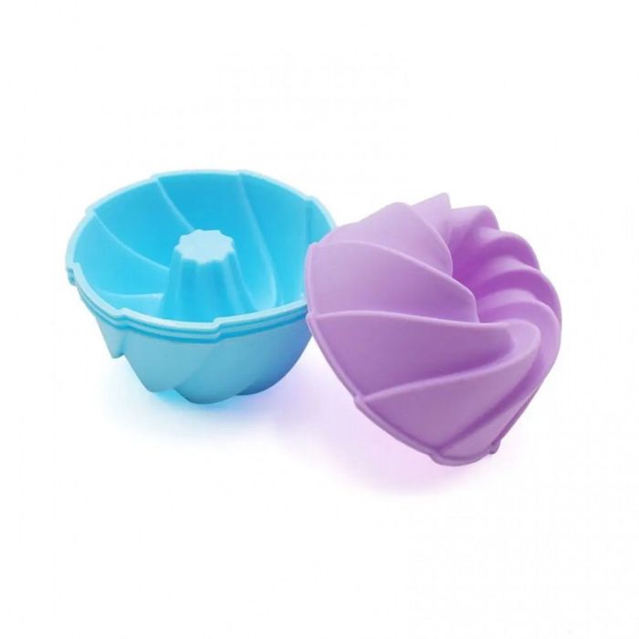 12 бр силиконови форми за мъфини