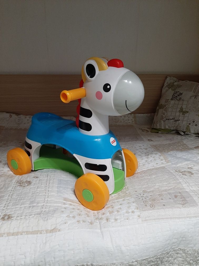 Музикална зебра Fisher price