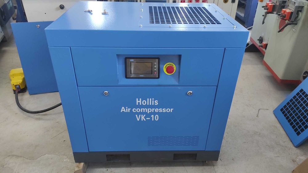 Компрессор винтовой Hollis VK-10 7.5 кВт.Степень защиты: IP54