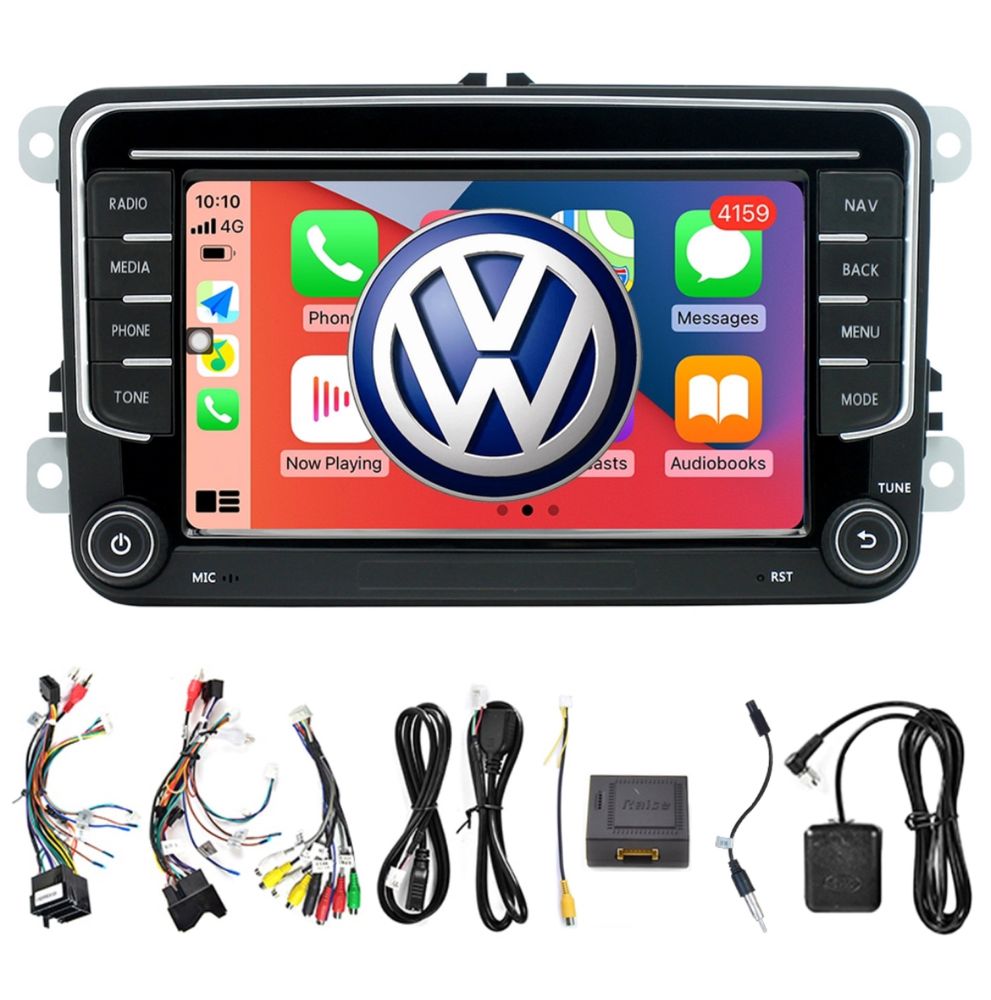 Oferta Navigatie Android Carplay Passat b6 Golf 5 6 Polo Skoda Tiguan