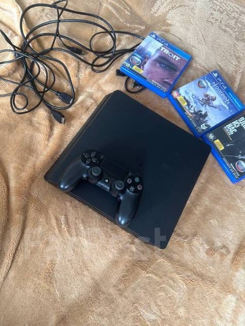 Playstation 4 slim 1 TB 12.02 yangidek O'yinlar bor 4
