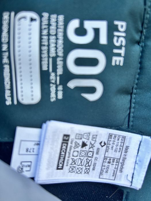 Pantaloni schi 8-9 ani