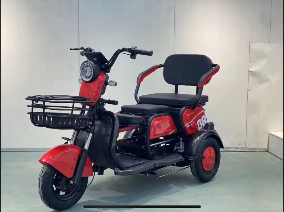 Електрическа Триколка - 3 местна / 1500 W-60V-20AH